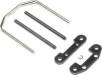 Front Hinge Pin & Brace Set Super Baja Rey