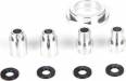 Engine Mount Spacer & Clutch Mount Al Silv MTXL