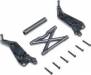 Mini LMT Wheelie Bar Set Black