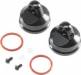 Shock Cap Aluminum Black (2) LST/2 3XL-E