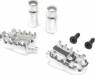 Promoto-MX Aluminum Foot Pegs Silver