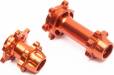 Promoto-MX Aluminum Hub Set Machined Orange