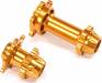 Promoto-MX Aluminum Hub Set Machined Gold