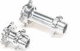 Promoto-MX Aluminum Hub Set Machined Silver