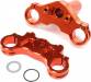 Promoto-MX Aluminum Triple Clamp Set Orange