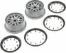 Wheel & Beadlock Set Grey (2) 5Ive-T 2.0