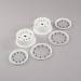 Wheel & Beadlock Set White (2) 5Ive-T 2.0