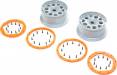 Wheels Silver Orange Bead Lock (2) DBXL-E 2.0