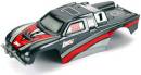 Micro Desert Truck Painted Body Set Gunmetal Gr