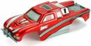 Micro Desert Truck Painted Body Set C&Y Red