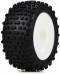 Wheel & Tire Set White Micro Truggy