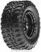 Desert Tire Set Mounted Black Chrome (4) Micro