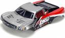 1/24 4WD Short Course Painted Body Silver & Red