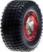 Front Mounted Tire Chrome (2) MSCT