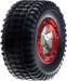Rear Mounted Tire Chrome (2) MSCT