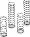 Front/Rear Spring Set (4) Silver (Soft)