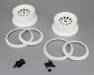 Wheel & Beadlock Set White (2) 5T