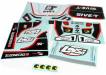 5IVE-T Sticker/Graphic Sheet Set White