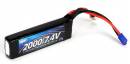 7.4V 2000mAh 2s 20C Li-Po Long EC2