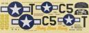 Decal Set P-51D 60 ARF