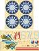 P-40 60 Size ARF Decal Set