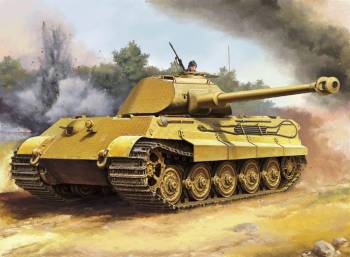 TRM0948 - 1/16 Pz.Kpfw.VI Sd.Kfz.182 Tiger II (Porsche Early