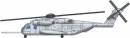 1/350 CH53E Super Stallion Helicopter Set for Warships (3/Bx)