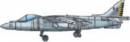 1/350 AV8B Harrier Aircraft Set for Carriers (6/Bx)