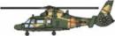 1/350 Chinese Z9C Harbin Helicopter Set for Carriers (6/Bx) (D)
