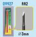 Model Micro Chisel: 3mm Round Tip
