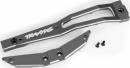 Chassis Brace Front 6061-T6 Aluminum Gray-Anodized