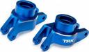 Carriers Stub Axle Alum Rear Left & Right (Blue)