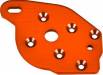 Plate Motor 6061-T6 Aluminum (Orange-Anodized)