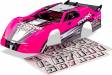 Slash Late Model Body Pink (Painted/Decals Applied)
