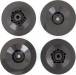 Wheel Discs (Gray) (4)
