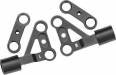 Suspension Arms Upper Front 6061-T6 Aluminuminum (Gray-Anodized)