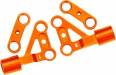 Suspension Arms Upper Front 6061-T6 Aluminuminum (Orange-Anodizd)