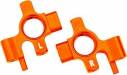 Steering Blocks 6061-T6 Aluminuminum (Orange-Anodized) Left & R