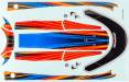 Decal Set Hatch (Orange) (Waterproof) (For Disruptor)