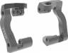 Caster Blocks (C-Hubs) 6061-T6 Aluminum (Gray-Anodized) Left & R
