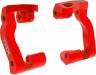 Caster Blocks (C-Hubs) 6061-T6 Aluminum (Red-Anodized) Left & R