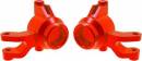 Steering Blocks 6061-T6 Aluminum (Red-Anodized) Left & Right