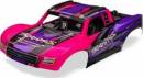 Mini Slash 4X4 Body Complete (Pink) (Decals Applied)