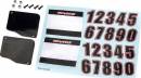 Number Plates Left & Right (For #10811 Series Bodies)