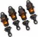 Shocks GTR Short PTFE-Coated w/Tin Shafts (4) - Orange