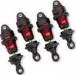Shocks GTR Short PTFE-Coated w/Tin Shafts (4) - Red