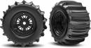 Tires & Wheels Funco Black Wheels Belted Paddle (Rear)