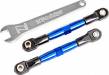 Camber Links Front Aluminum Tubes Blue-Anodized 7075-T6
