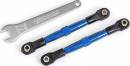 Toe Links Front Aluminum Tubes Blue-Anodized 7075-T6