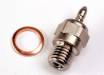 Std Long Glow Plug w/Gasket